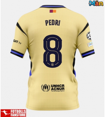 Barcelona Pedri Gonzalez #8 Bortatröja 2025-26 Kortärmad